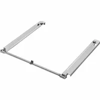 Stacking kit for mounting a dryer above a washing machine. Used to create a space-saving laundry configuration by securing the dryer on top of the washer. Compatible with select LG washer and dryer models