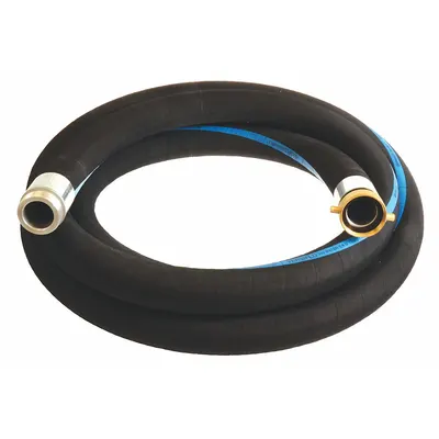 CONTINENTAL EPDM Water Suction & Discharge Hose Assembly - EPDM Water Suction & Discharge Hose Assemblies with Spiral-Plied Synthetic Fabric Reinforcement