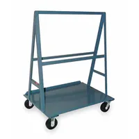 JAMCO Panel Truck: 2,000 lb, Gray, 73 in L x 37 in W x 57 in H Deck, 9 in Deck Ht, Combo Lip, Solid (MPN PC472P600GP)