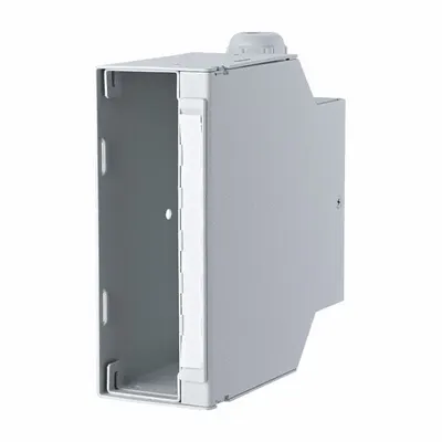 METZ CONNECT Fiber Optic Housing: Rail, Aluminum, OpDAT x M20 Cable Gland - Voice & Data Housings, Panels & Connector Components