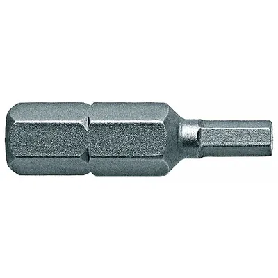 APEX Insert Bit: Insert Bit, Imperial, Hex Head, 7/64 in Bit Industry Size, Std - Hex Insert Bits