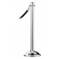 Urn Top Rope Post: Urn, 38 1/2 in Post Ht, Steel, Tapered, 36 in to 40 in, Not ADA Compliant (MPN 310T-1P-TAP)