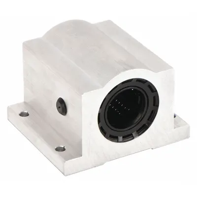 THOMSON Linear Pillow Block Bearing: Self-Aligning, Single, 1 1/4 in Inside Dia - Closed Pillow Block Linear Ball Bearings