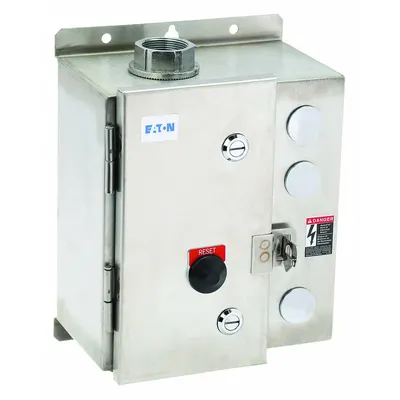 EATON NEMA Enclosed Non-Reversing Starter with Electronic Overload - Enclosed Non-Reversing Starters with Electronic Overloads