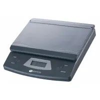 MEASURETEK Industrial Bench Scale: 8 1/8 in x 5 1/4 in, Integrated, 25 lb Wt Capacity - Imperial