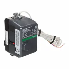 The SCHNEIDER M312A01 actuator is designed for use in HVACR systems to control dampers and valves. It modulates air or fluid flow in commercial heating, ventilation, and air conditioning applications, ensuring precise temperature and pressure regulation in building management systems.