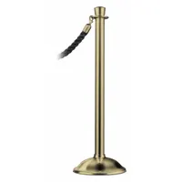 Urn Top Rope Post: Urn, 38 1/2 in Post Ht, Steel, Tapered, 36 in to 40 in, Not ADA Compliant (MPN 310T-2S-TAP)