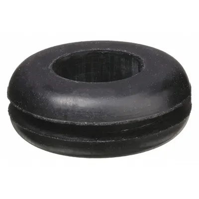 OEM Style 1 Grommet - SBR, 0.36 in ID, 0.63 in OD, 60A Hardness, Abrasion Resistant - Style 1 Grommets - Mil Spec.