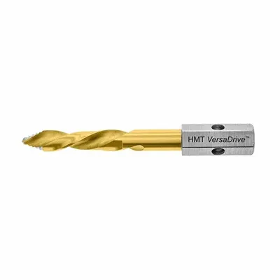 HOLEMAKER TECHNOLOGY Drill Bit: 12 mm, 135° TurboTip Point, TiN-Coated HSS - VersaDrive TurboTip Impact Drill Bits