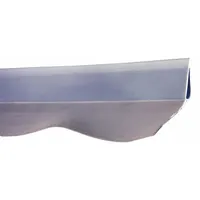AMERICAN GARAGE DOOR SUPPLY Brush Seal: PVC, 1 in Brush Lg, 100 ft Composite Widths (MPN WRJR-G-R)