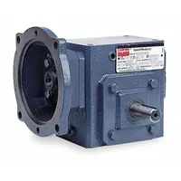 DAYTON Speed Reducer: 30:1, 58 RPM, 0.3 hp Input Max, 248 in-lb Output Max, Keyed, 56C, Any Angle