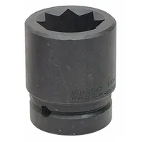 WRIGHT Impact Socket: 1 in Drive Size, SAE, 7/8 in Socket Size, 8-Point, Std, 2 9/16 in Overall Lg (MPN 8807)