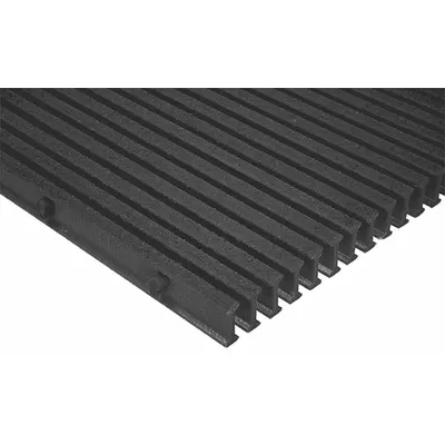 FIBERGRATE 350616 Fiberglass Pultruded Structural Grating, 36 in x 8 ft - Acid-Resistant Industrial Structural Grating