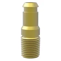 PIAB Vacuum Pad Adapter: For 60 mm to 75 mm Pad Size, 12 mm Port Size, 31/64 in Thread Size (MPN Fitting D=12, 1/4NPT - 1/8NPSF)