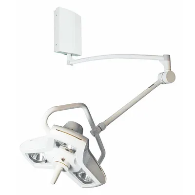BURTON Surgical Light: Halogen, 80,000 lux @ 40 in, Wall, 3700K, 96 CRI, 35 W Watt - Wall-Mount Medical Lights