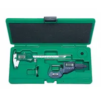 INSIZE Precision Measuring Tool Kit: 2 Pieces, Digital Caliper, Digital Outside Micrometer (MPN 5022)