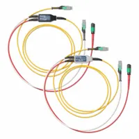 FLUKE NETWORKS Test Reference Cord Set: Test Reference Cord Set, CFM-TRC-S-MMC24U, CertiFiber™ Max