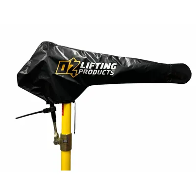 OZ LIFTING PRODUCTS Davit Crane Cover, Polyester, 26 in H x 68 in L - Covers for Davit Cranes