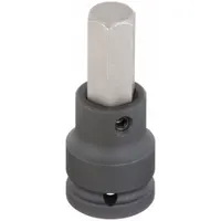 WESTWARD Impact Socket Bit : Metric, 19 mm Tip Size, 3 1/2 in Overall Lg, Replaceable Insert