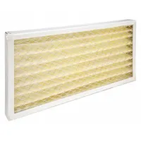 Pleated Air Filter: 12 in x 24 in x 2 in, MERV 8, High Temp