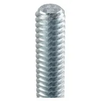 APPROVED VENDOR Fully Threaded Rod: 1 1/4"-7 Thread Size, Steel, Zinc-Plated, Left Hand, 3 ft Lg (MPN TRI21250LHX3-001P)