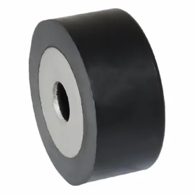 JW WINCO Plain Bore Vibration-Isolating Mount, Buna-N, 0.33 in Thread Size - Plain Bore Vibration-Isolating Mounts