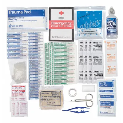 FIRST AID ONLY Complete Refill or Kit: 107 Components, 25 People Served - Complete First Aid Kit Refills