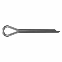 Cotter Pin,5/32 in dia,1.5 in L,PK25: Extended Prong, Inch, 5/32 in Pin Dia, Stainless Steel, 25 PK (MPN WWG-156-1500-80)