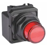 DAYTON Pilot Light: 30 mm Panel Mounting Size, Red, LED, 120 V AC Max Volt Rating (Supply) (MPN 30G403)