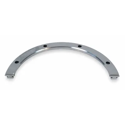 BISHOP-WISECARVER Slide Ring: Half Ring, 8.6 mm Rail Wd, 114.63 mm ID - HepcoMotion PRT2 Series Half Ring Guides