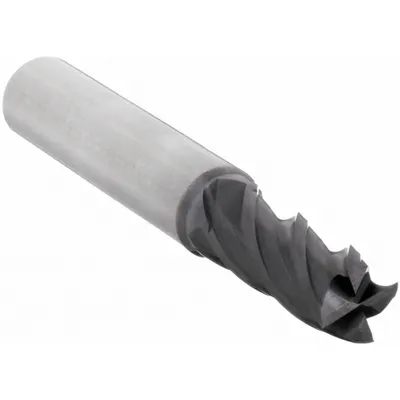 OSG Square End Mill: Carbide, TiAlN Coated, 4 Flute, 6 mm Mill Dia, 19 mm LOC - General Purpose Carbide Square End Mills