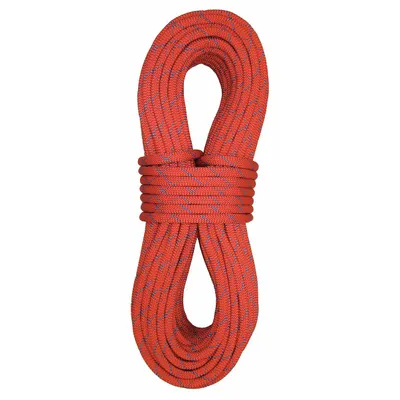 STERLING ROPE 7/16 in Static Kernmantle Rope, Red, 765 lb WLL - Heat- & Water-Resistant Rope