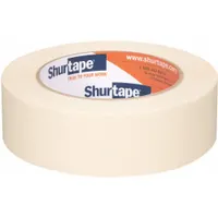 APPROVED VENDOR Masking Tape: CP 106, Tan, 1 7/16 in Roll Wd, 60 1/8 yd Overall Roll Lg, Rubber (MPN 899DV0)