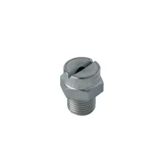 Flat jet nozzle type C3E 1/8"M index 20 angle 80° stainless steel