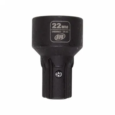 INGERSOLL RAND Impact Socket: Metric, 22 mm Socket Size, 6-Point, Std - Insider & DXS Impact Sockets