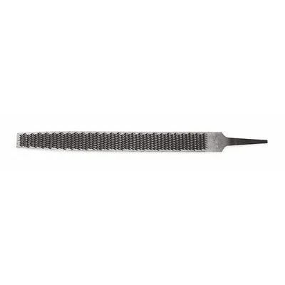 NICHOLSON Wood Rasp: Rectangular, Safe Edge Cut, 10 in File Lg, 15/16 in File Wd - Half-Round Wood Rasps