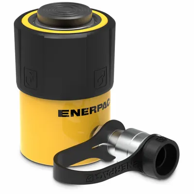 ENERPAC Hydraulic Ram: Single Acting, 25 ton Nominal Capacity, 1 in Nominal Stroke Lg - General Purpose Rams