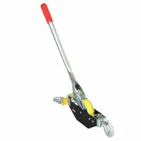 WESTWARD Web Ratchet Puller: Hook Mounted - No Trolley, 1,000 lb Lifting Capacity (MPN 61LA37)