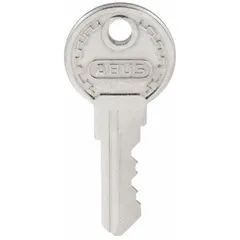 Control key for ABUS Dial Combination 78 padlock. Provides key-controlled override of the combination dial for authorized access. Suitable for industrial security applications requiring quick key-based entry without dialing the combination.