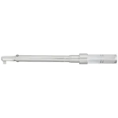 Non-insulated micrometer torque wrench with 3/8 in drive. Torque range 40 in-lb to 200 in-lb in 1 in-lb increments. Tether capable. Used for precise tightening of fasteners in assembly and repair tasks requiring controlled torque.