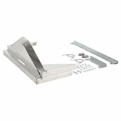 This hinge kit is designed for Dayton roof-mounted centrifugal downblast ventilators with a 40-inch square base. Constructed of galvanized steel with a galvanized finish, it includes a hardware kit and is UL 705 listed. Suitable for upblast fans, it provides maintenance access for rooftop ventilation systems.