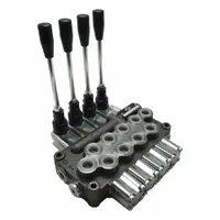 HYDRO CUSTOM Hydraulic Directional Control Valve: Four-Way / Three Positions, Tandem Center (MPN 228909)
