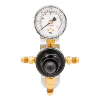HARRIS Beverage Gas Regulator: For Soda Beverage, For Carbon Dioxide/Nitrogen Mix Gas - Beverage Regulators