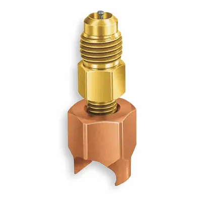 JB INDUSTRIES Saddle Piercing Valve: For 1/2 in Tube, Braze Installation, Access - Braze-type Piercing Valves