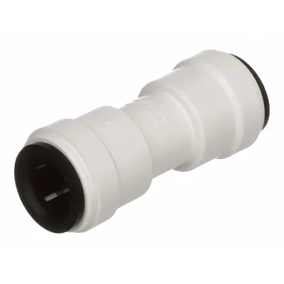 WATTS 3515-10 Polysulfone Push-to-Connect Tube Fitting, 1/2 in OD x 1/2 in OD - Polysulfone Push-to-Connect Tube Fittings