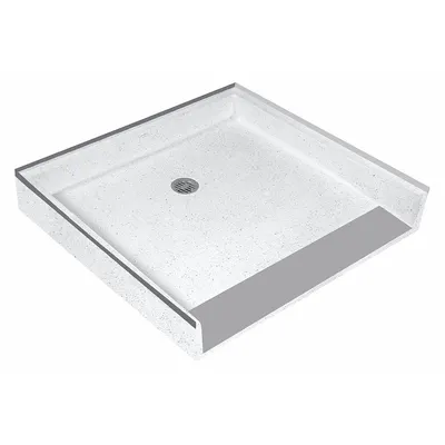 FIAT PRODUCTS Barrier Free Threshold Terrazzo Shower Base - Shower Bases