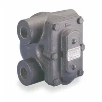 Steam Trap: Cast Iron, 3/4 in FNPT, 1,600 lb/hr, 15 psi Max., 406°F Max., H Pattern (MPN FT015H-3)