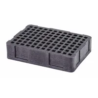 This PCR plate attachment is designed for use with IKA lab shakers, vortex mixers, and rockers. It securely holds PCR plates during mixing or incubation, ensuring uniform sample agitation in molecular biology workflows. Compatible with manufacturer model number 0003319000