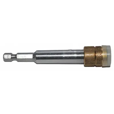 ZEPHYR Bit Holder: Bit Holder, Power, 1/4 in Compatible Bit Size, Hex Compatible Bit Shank - Standard Bit Holders