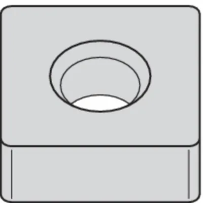 WIDIA Square Turning Insert: SNGA433T0820 - Square (S) Indexable Turning Inserts